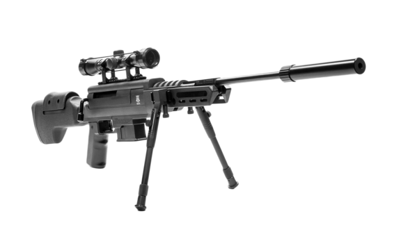 Black Ops .22 Caliber Spring Piston Sniper Air Rifle