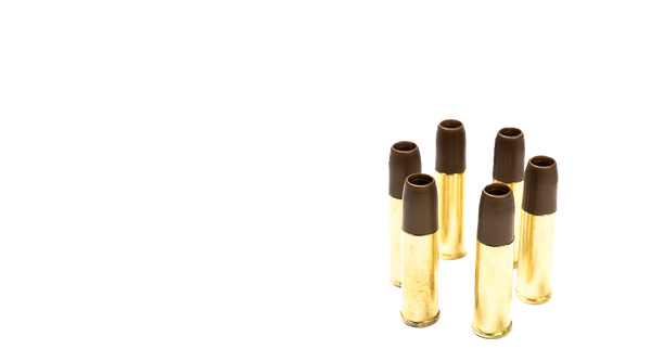 Black Ops Exterminator Airsoft BB Revolver Cartridges - Pack of 6 Shells for Standard  6mm Airsoft BBs
