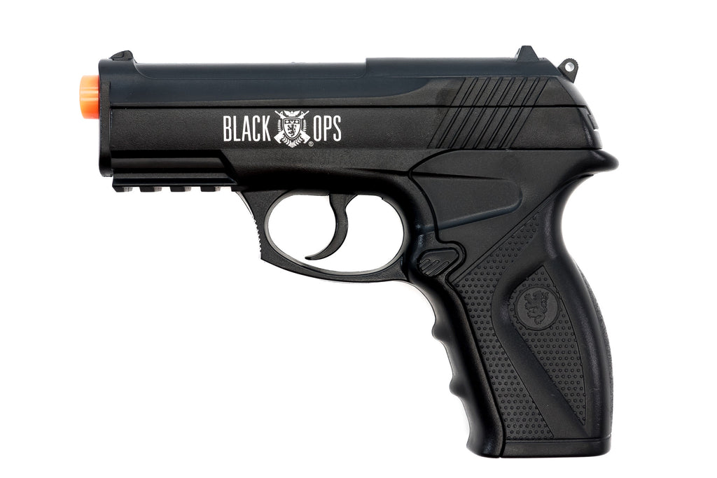 Black Ops BOA Semi Automatic Airsoft Pistol - C02 Powered