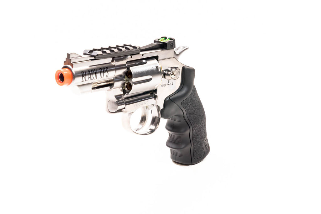 Exterminator Full Metal Airsoft Revolver 2.5" Chrome