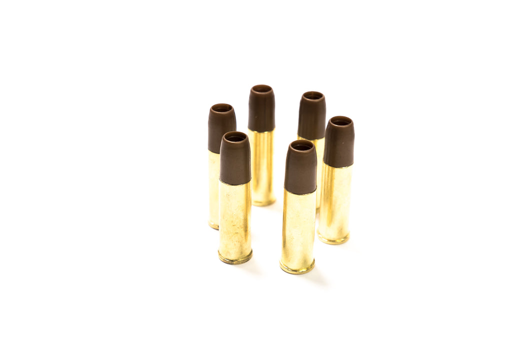 Black Ops Exterminator Airsoft BB Revolver Cartridges - Pack of 6 Shells for Standard  6mm Airsoft BBs