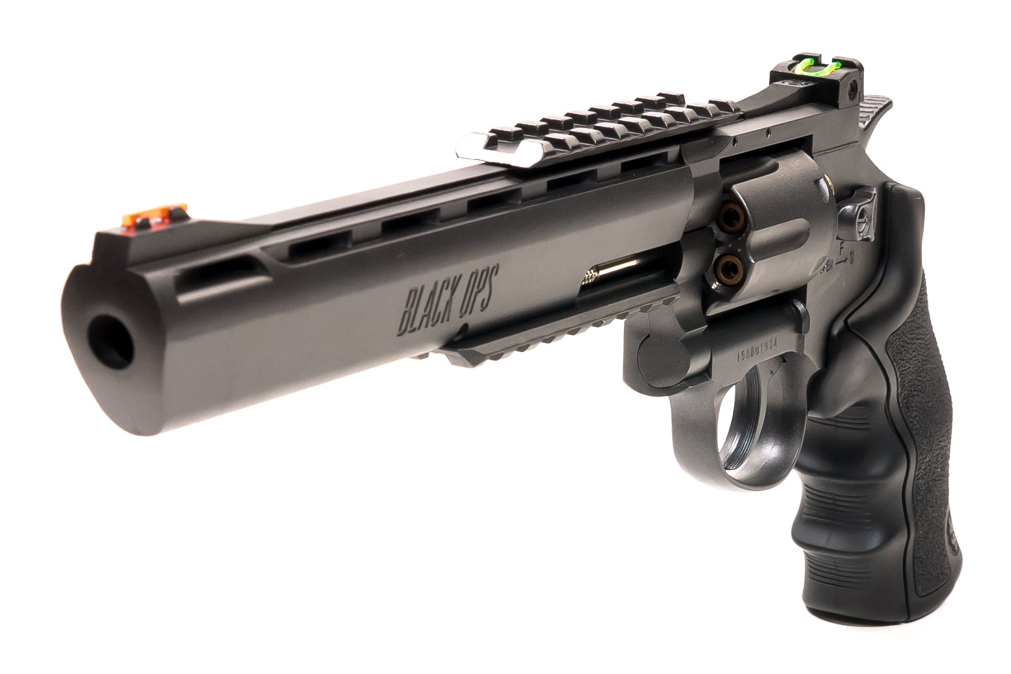 Exterminator Full Metal Revolver 6 Chrome - Black Ops USA