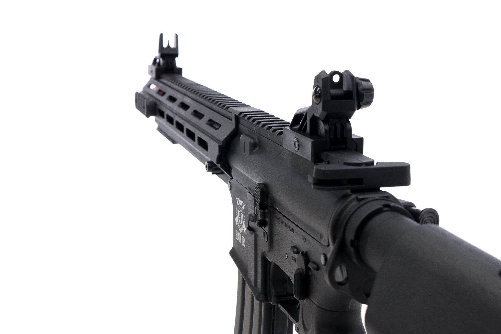 Close Quarters Airsoft Assault Rifle - SR4 - Black Ops USA