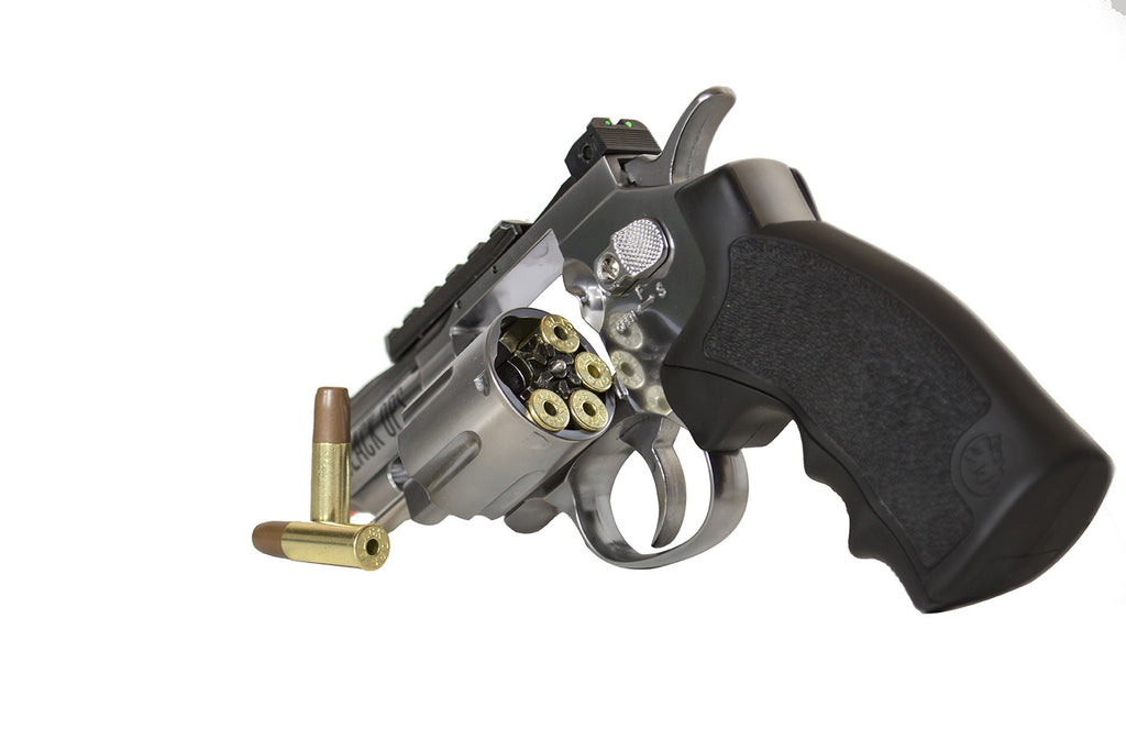 Exterminator Full Metal Airsoft Revolver 2.5" Chrome