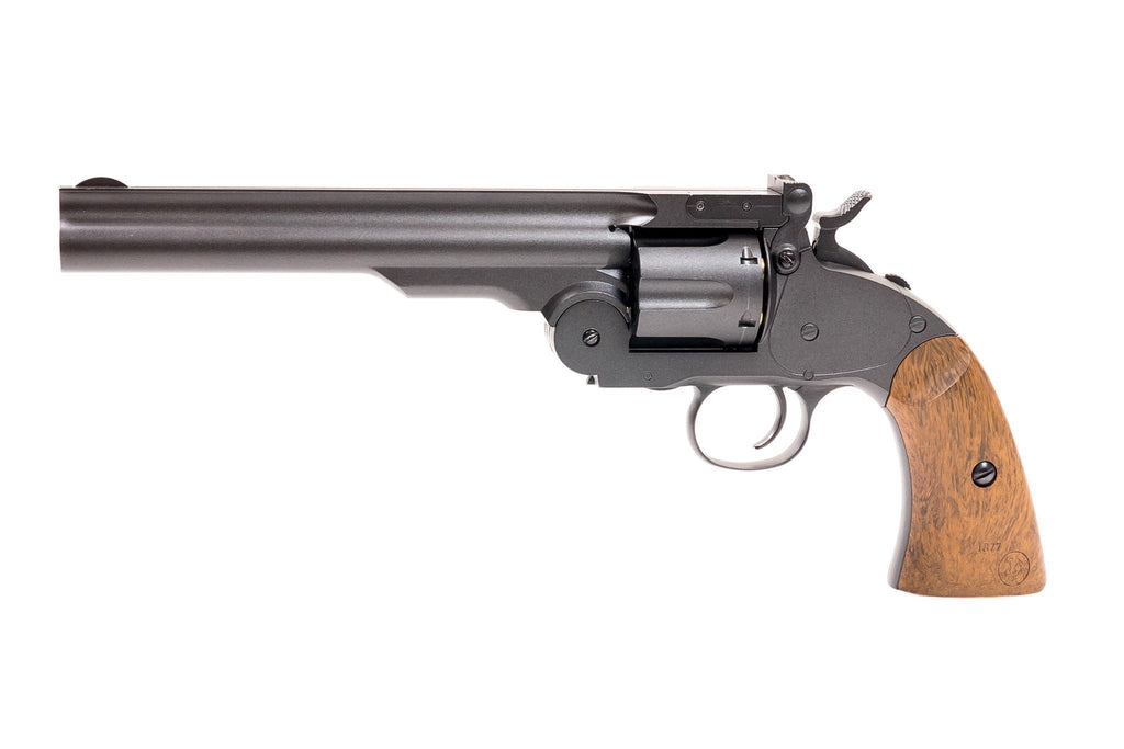 Schofield No. 3 Revolver - .177 Full Metal Airgun Pistol - CO2 BB Gun Shoot BB or Pellet Ammo - Refurb