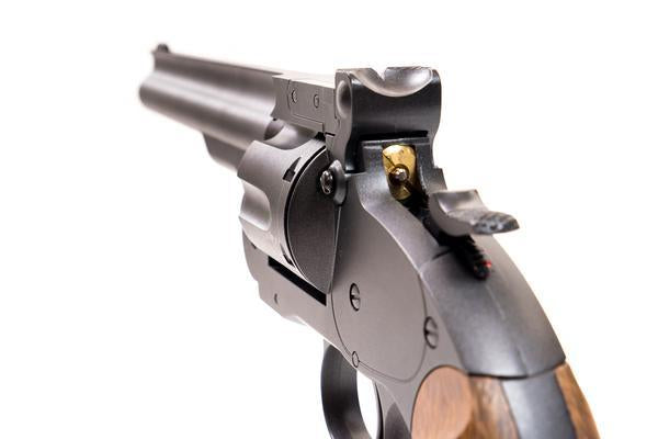 Barra Airguns Schofield No. 3 Revolver - .177 CO2 Full Metal Airgun Pistol - Gun Metal Finish