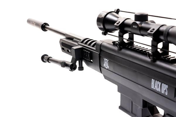 Black Ops .22 Caliber Spring Piston Sniper Air Rifle